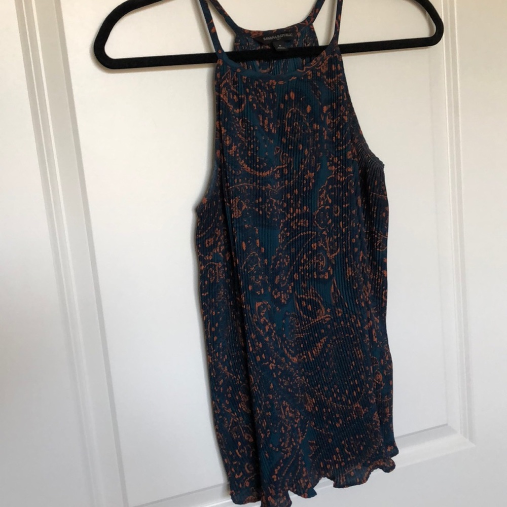 Banana Republic pleated top